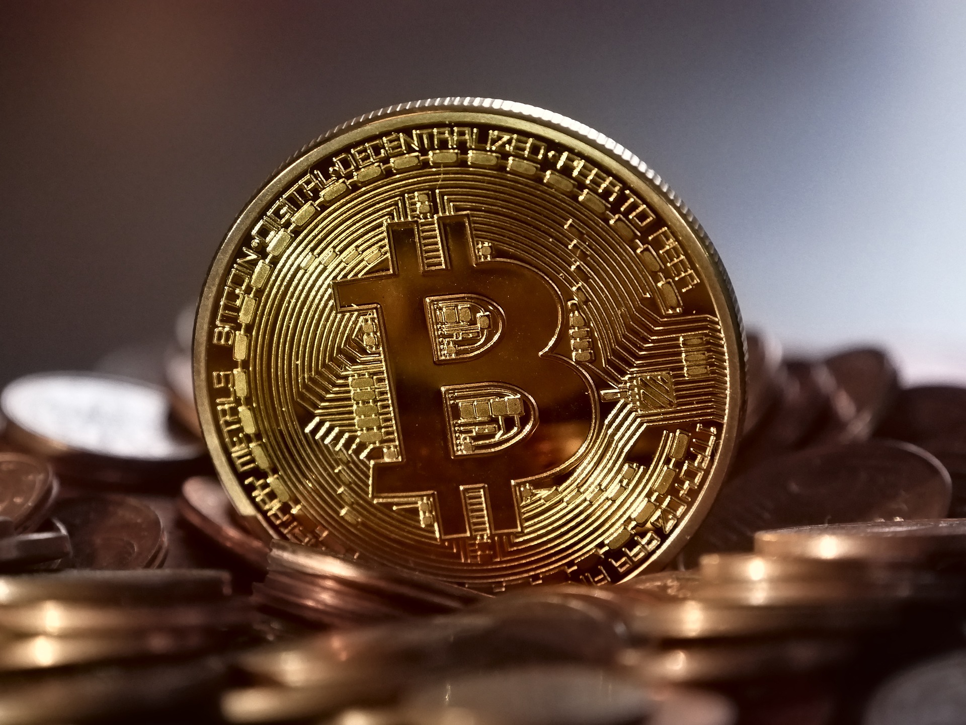 Bitcoin Symbolmünze